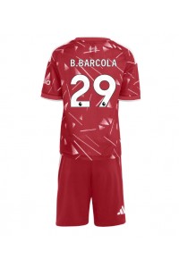 Liverpool Bradley Barcola #29 Jalkapallovaatteet Lasten Kotipeliasu 2026-27 Lyhythihainen (+ Lyhyet housut)